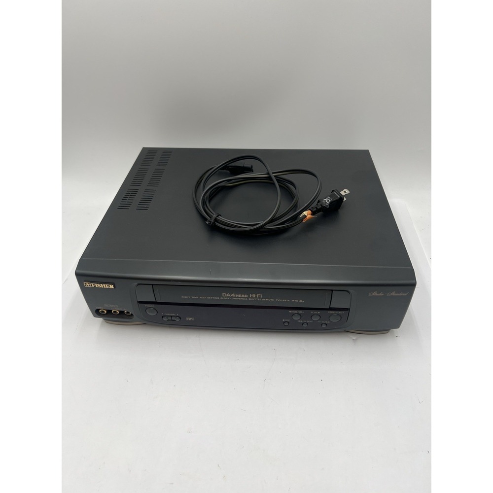 Fisher FVH-4914 Studio Standard 4 Head Hi-Fi VHS VCR Tested Working No Remote